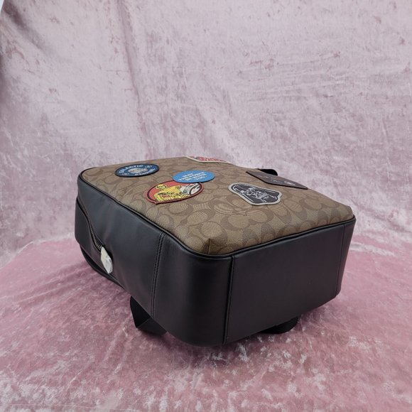 Coach X Star Wars Westway Backpack In Signature Canvas With Patches F79951 NWT - Picture 6 of 13